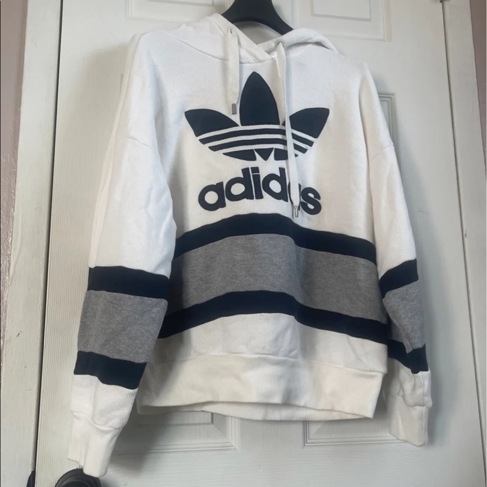 Adidas knitted hoodie